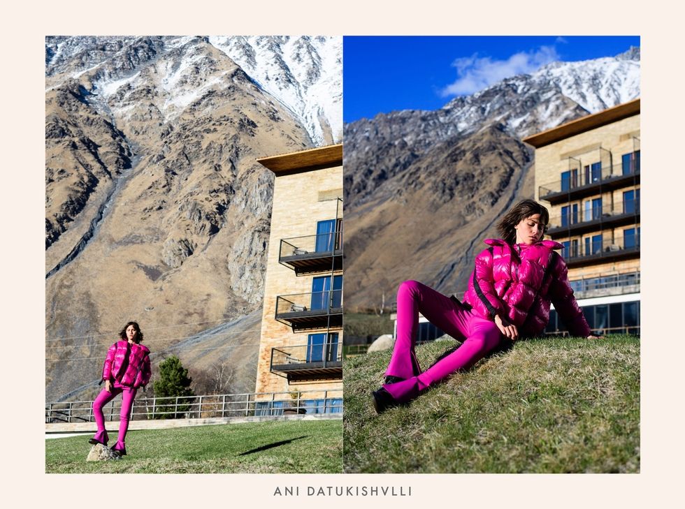 Georgia shown through fashion perspective by Elle magazine geotv.ge